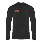 Alex Palou 2026 Uniform Hoodie in Black - Front View