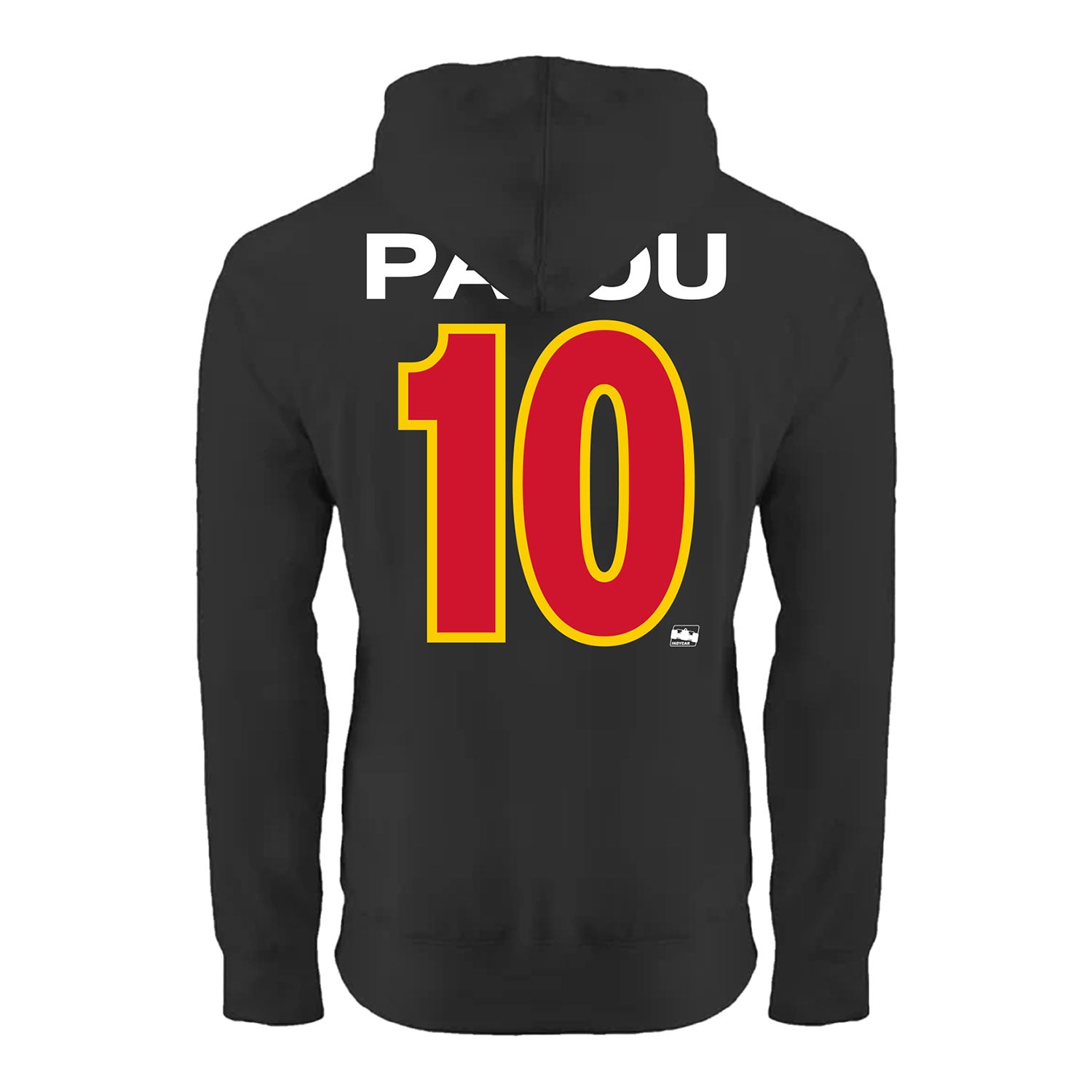 Alex Palou 2026 Uniform Hoodie in Black - Back view