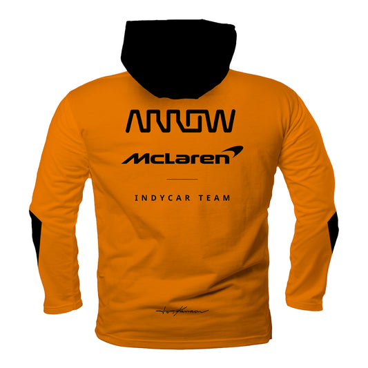 2024 Arrow McLaren Long Sleeve Performance Hoodie - back view