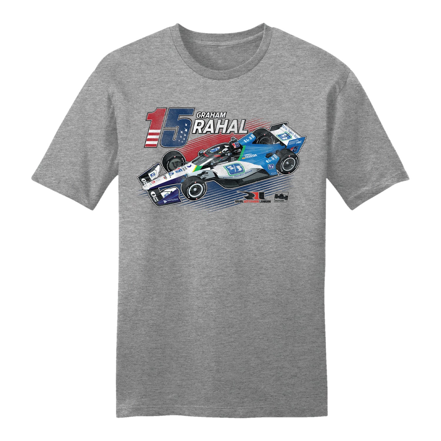 2024 Graham Rahal Fifth Third Bank Car Shirt - front view