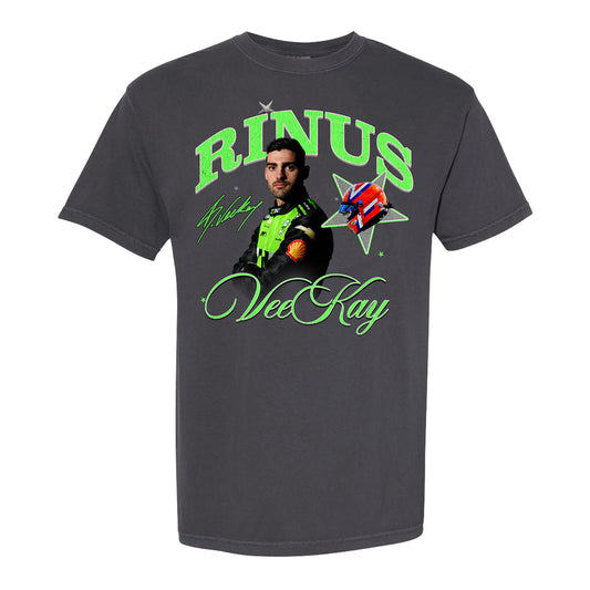 Rinus VeeKay 2026 Shirt in Grey - Front View