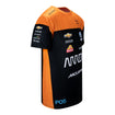 2023 Youth O'Ward Jersey in orange and black, side view