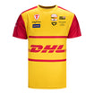 2023 Jamie Chadwick Youth Jersey in yellow and red - front view
