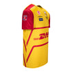 2023 Jamie Chadwick Youth Jersey in yellow and red - side view