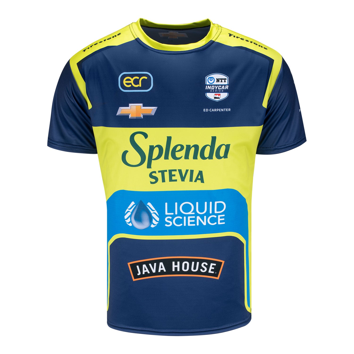2025 Ed Carpenter Jersey in Blue - Front View