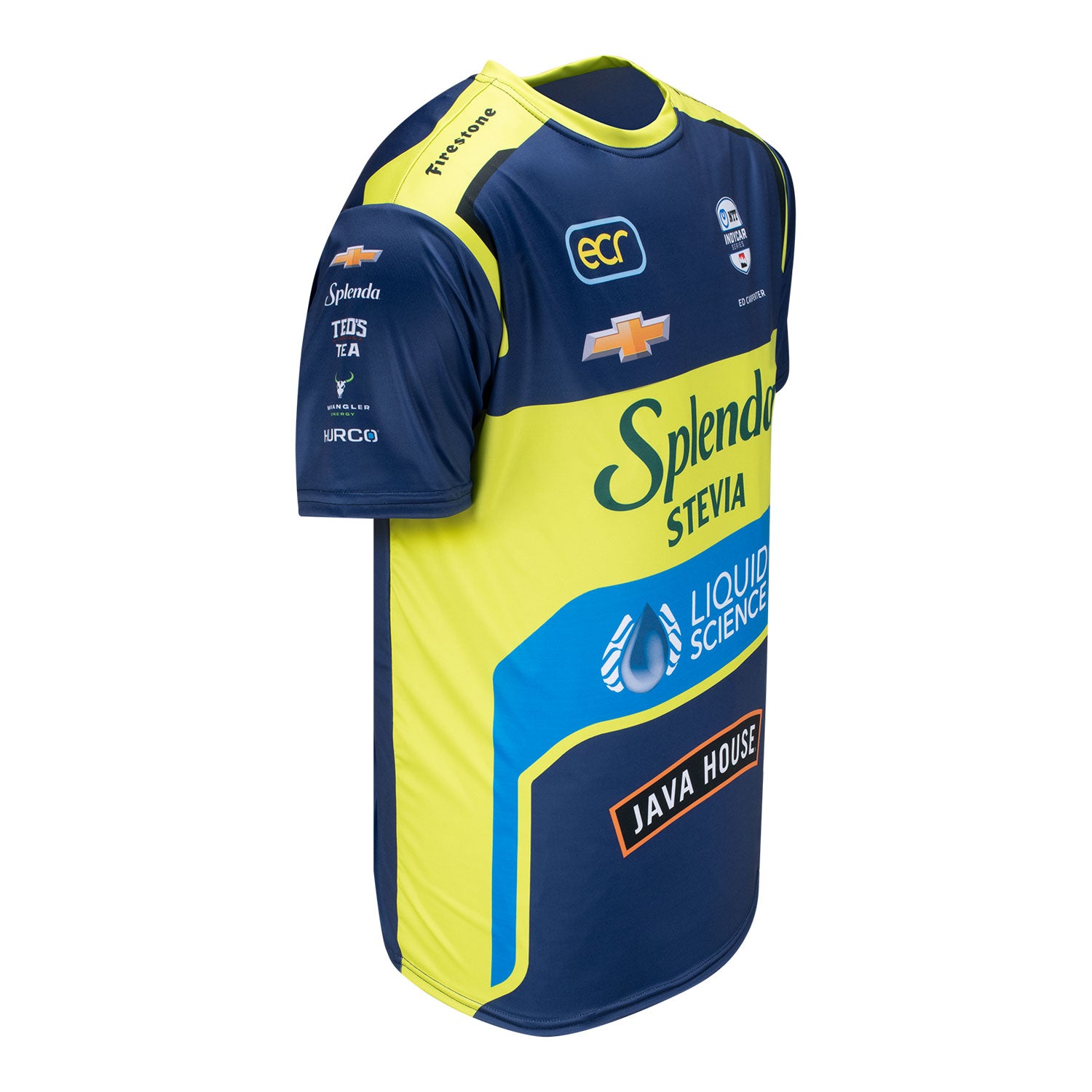 2025 Ed Carpenter Jersey in Blue - Right Side View