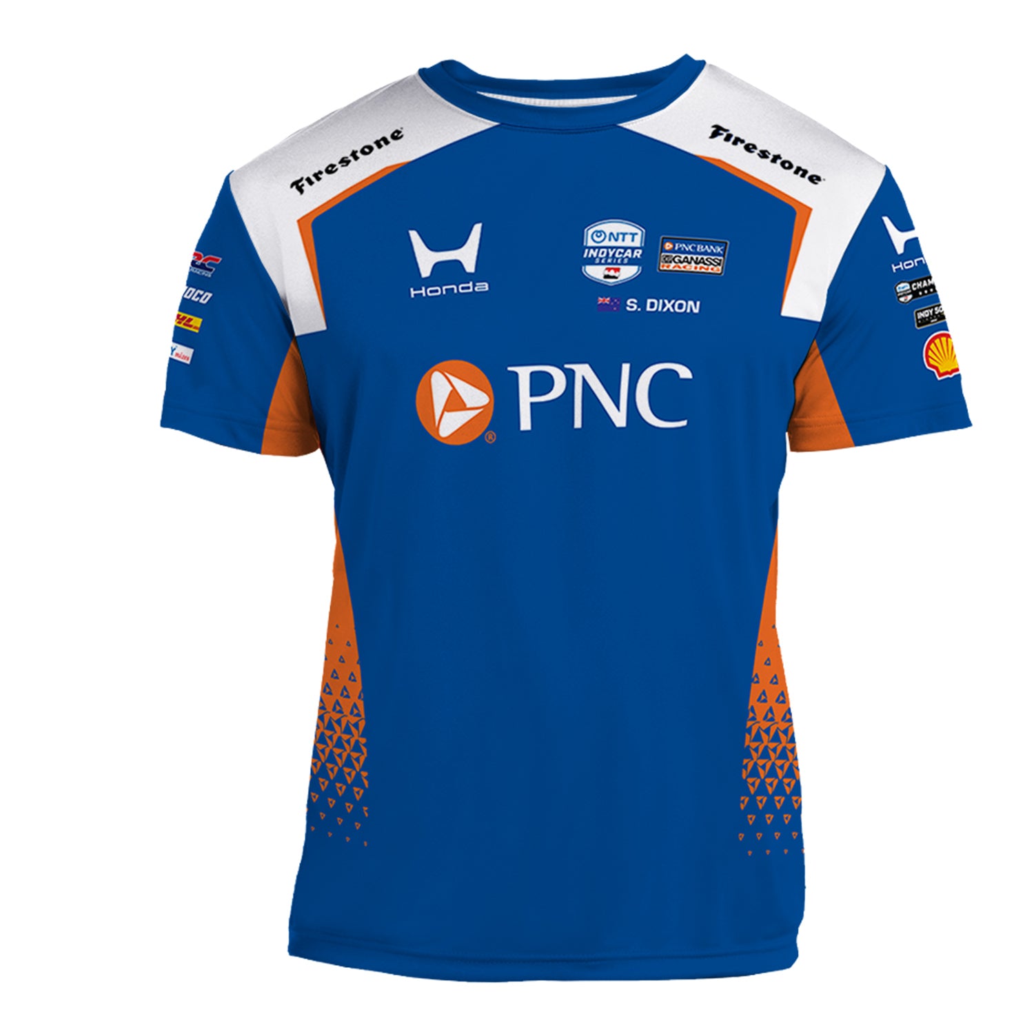 2026 Scott Dixon PNC Jersey in Blue - Front View