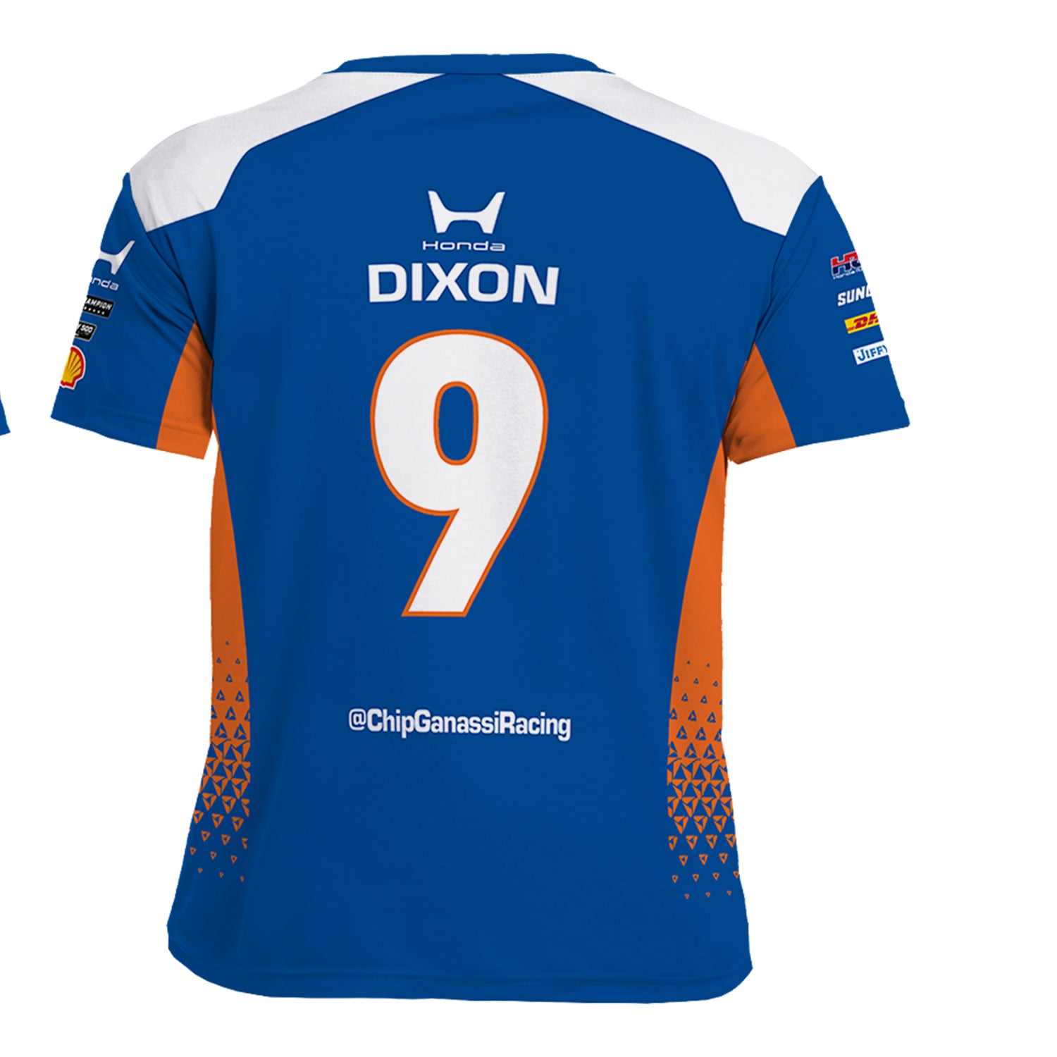 2026 Scott Dixon PNC Jersey in Blue - Back View