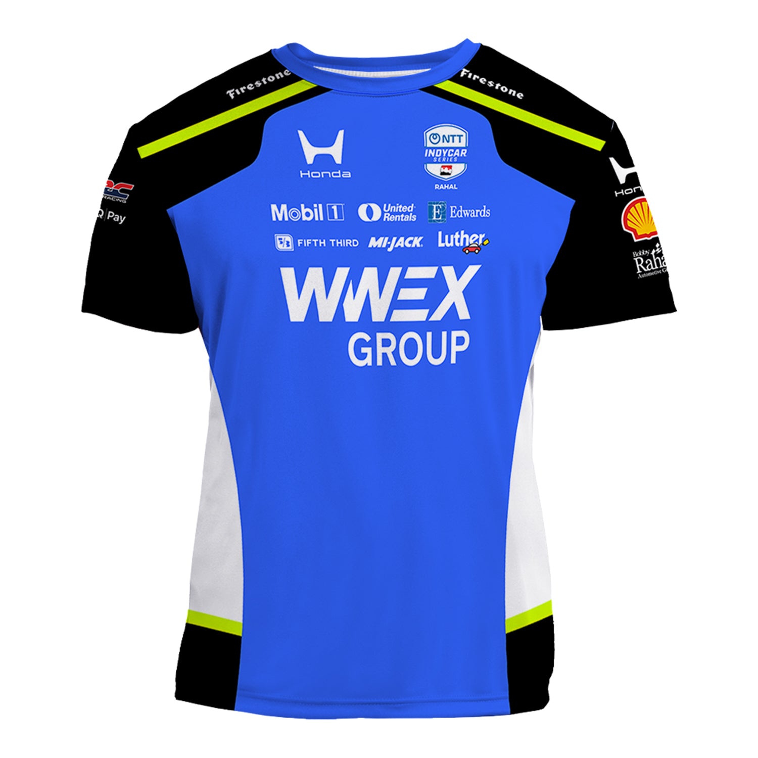 2026 Graham Rahal WWEX Group Jersey in Blue - Front View