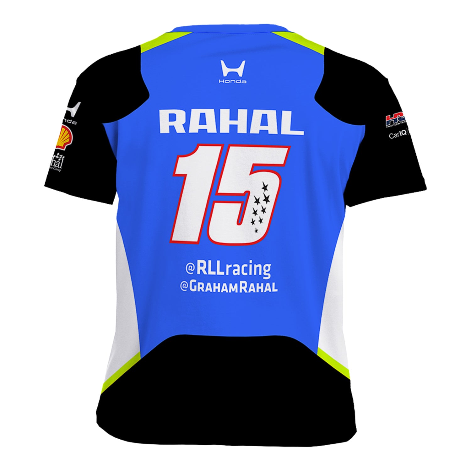 2026 Graham Rahal WWEX Group Jersey in Blue - Back View