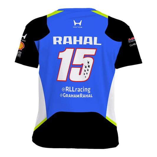 2026 Graham Rahal WWEX Group Jersey in Blue - Back View