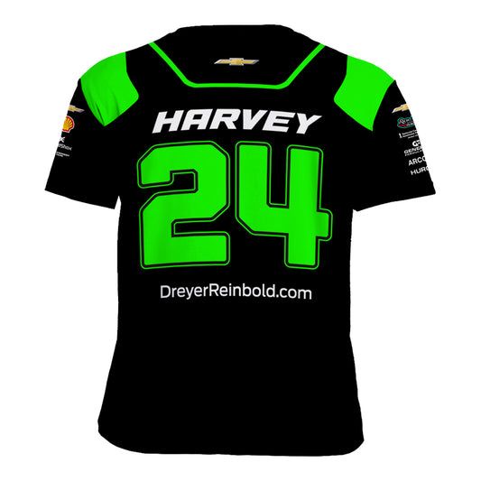 2026 Jack Harvey INVST Jersey in black - back view