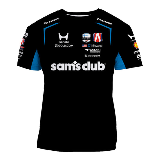 2026 Kyle Kirkwood Sam's Club Jersey in Black - Front view