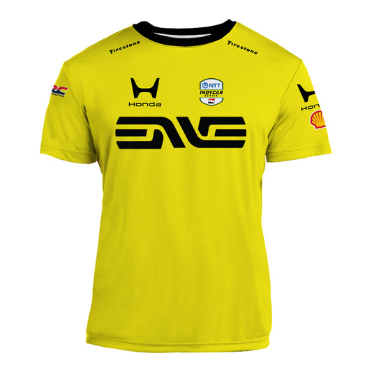 2026 Mick Schumacher ENVE Jersey in Yellow - Front View