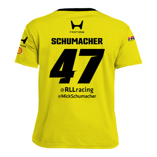 2026 Mick Schumacher ENVE Jersey in Yellow - Back View