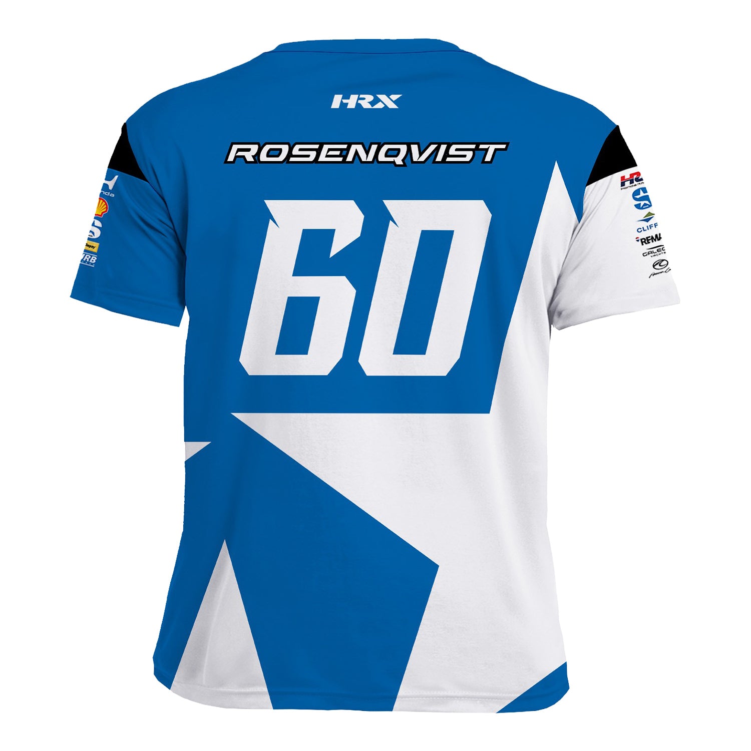 2026 Felix Rosenqvist Sirius XM Jersey in Blue - Back View