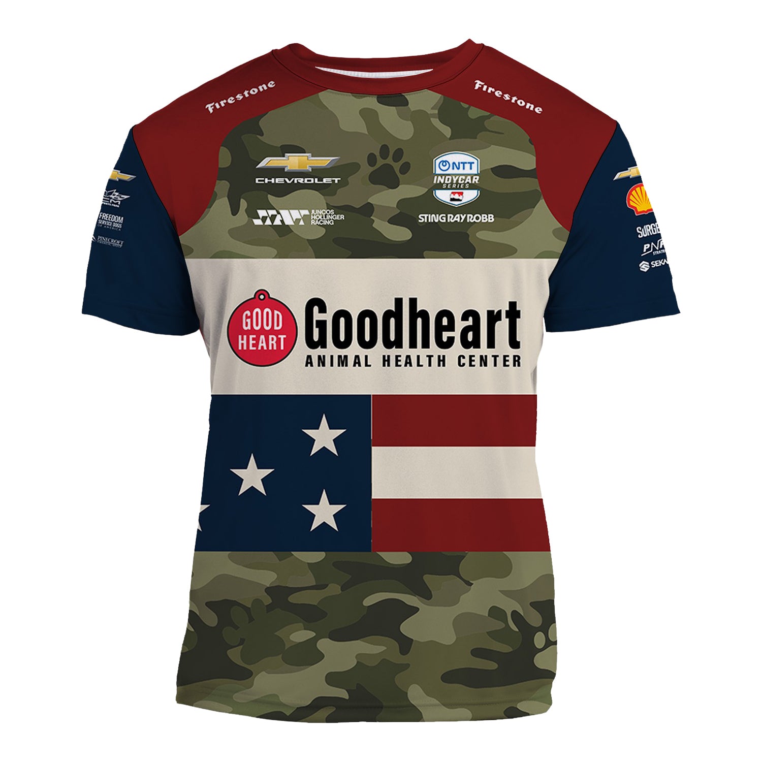 2026 Sting Ray Robb Goodheart Jersey in Green - Front View