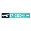 2024 Marcus Ericsson Street Sign - front view