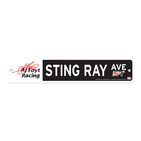 2024 Sting Ray Robb Street Sign - front view