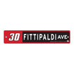 2024 Pietro Fittipaldi Street Sign - front view