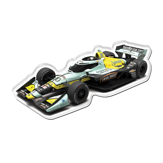 2025 Alexander Rossi Car Magnet - Front View