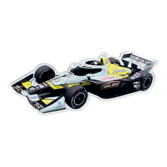 2026 Alexander Rossi Car Magnet In Multi-Color - Front View