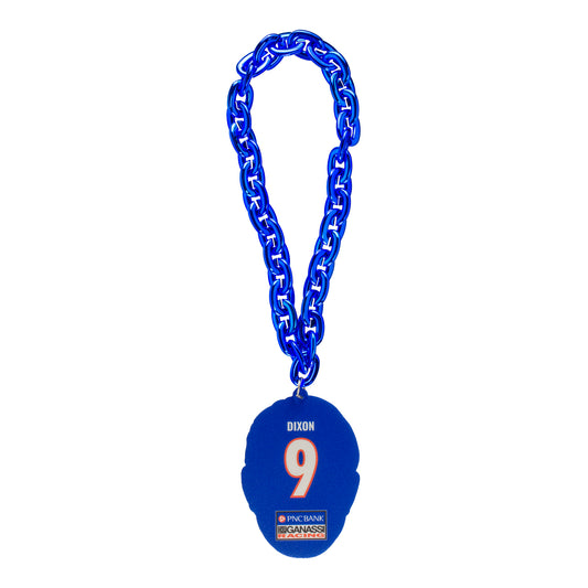 Scott Dixon Fan Chain in Blue - Back View