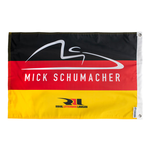 Mick Schumacher Flag - Front View