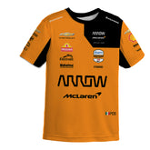 2026 Youth Pato O'Ward Jersey in Orange - Front View