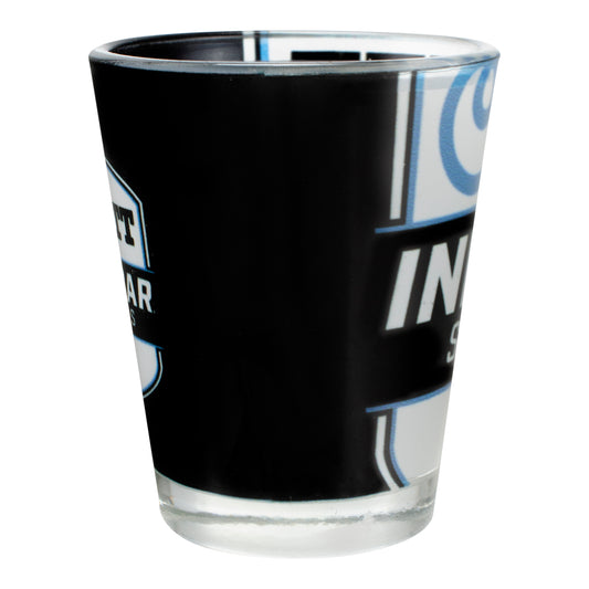 NTT INDYCAR Wrapped Shot Glass - side view