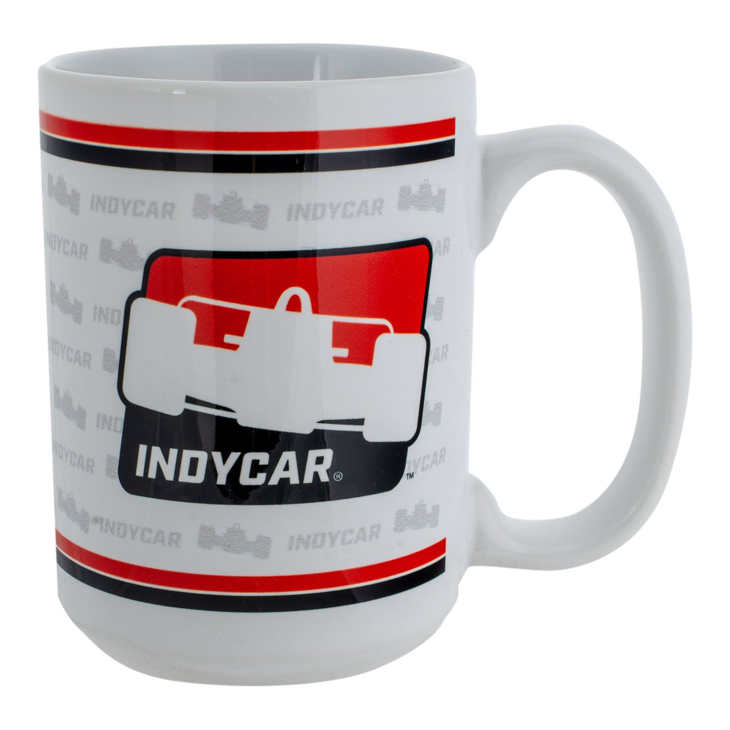 INDYCAR Striped Mug - Front View