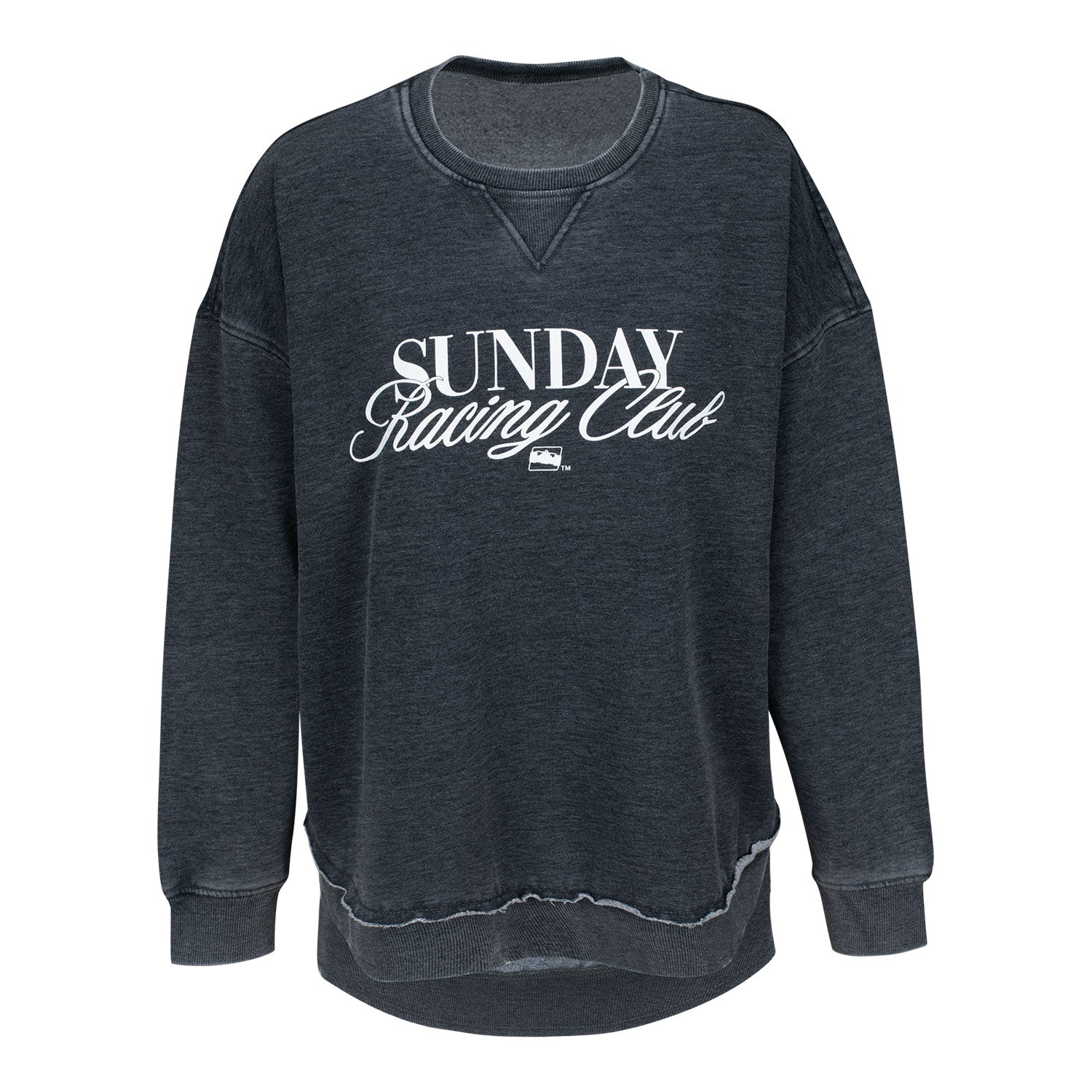 Ladies INDYCAR Sunday Racing Club Chicka-D Campus Pullover - Front View