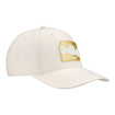 INDYCAR Cream Tonal Slide Buckle Hat in cream, front view