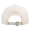 INDYCAR Cream Tonal Slide Buckle Hat in cream, back view