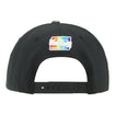 INDYCAR Pride Hat in black with multicolor/rainbow accents, back view