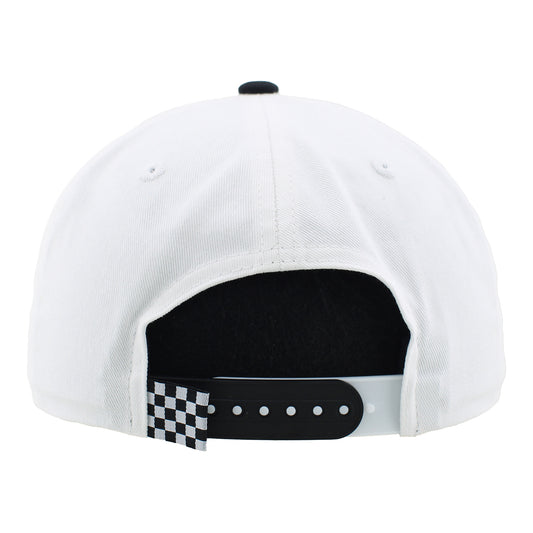 INDYCAR Script Apex Rope Hat in White - Back View