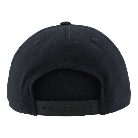 INDYCAR Embroidered Checkered Hat in Black - Back View