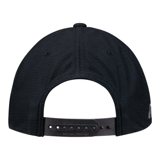 INDYCAR Travis Mathew Hexagon Patch Hat in Black - Back View 
