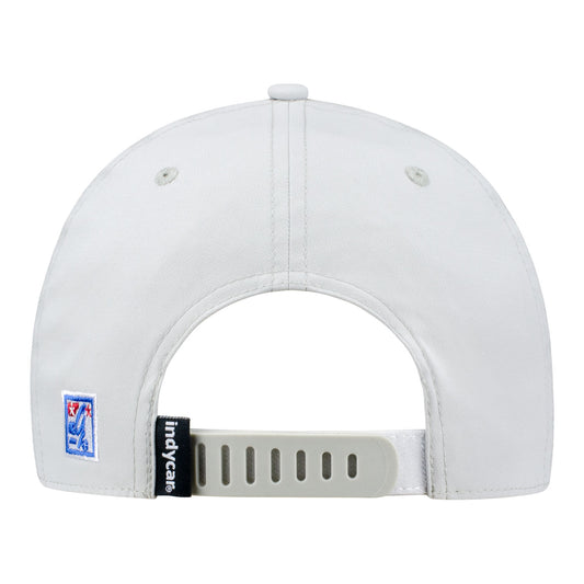 INDYCAR Racing Performance Hat in Grey - Back View