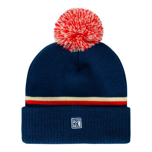 INDYCAR Beanie in blue - back view