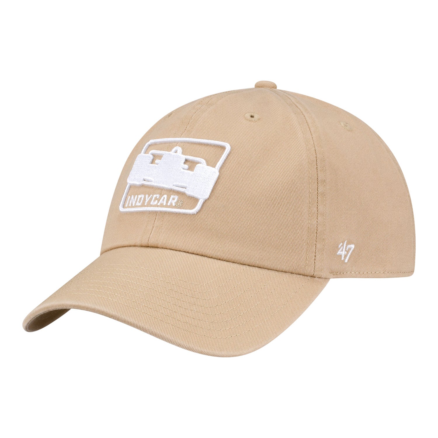 INDYCAR '47 Brand Clean Up Hat in Brown - Front Left View