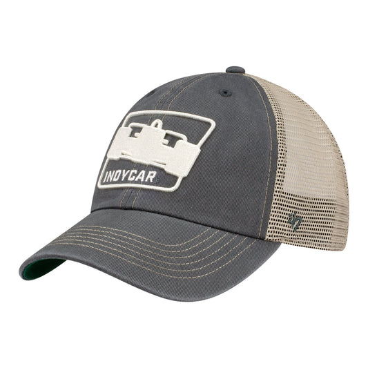INDYCAR '47 Brand Trawler Clean Up Hat in Black - Front Left View