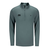 Indycar Travis Mathew Heater Pro 1/4 Zip in Green - Front View