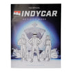 INDYCAR Activity Coloring Books with Crayons - front view