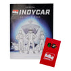 INDYCAR Activity Coloring Books with Crayons - front view