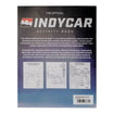 INDYCAR Activity Coloring Books with Crayons - back view