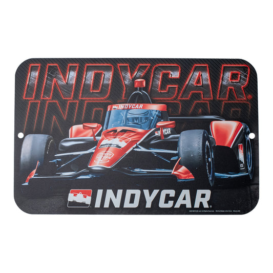 INDYCAR Styrene Sign - Front View