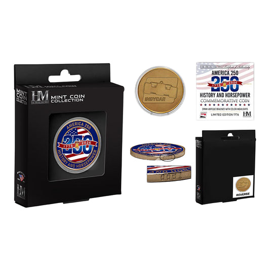 INDYCAR America 250 Commemorative Coin - Front View