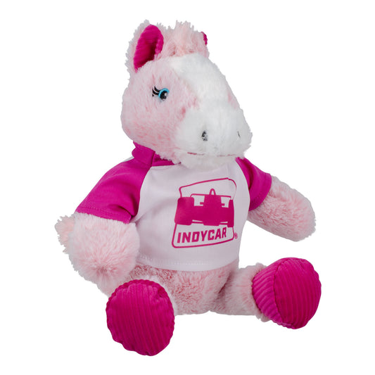 INDYCAR Pink Horse Plush - Front View
