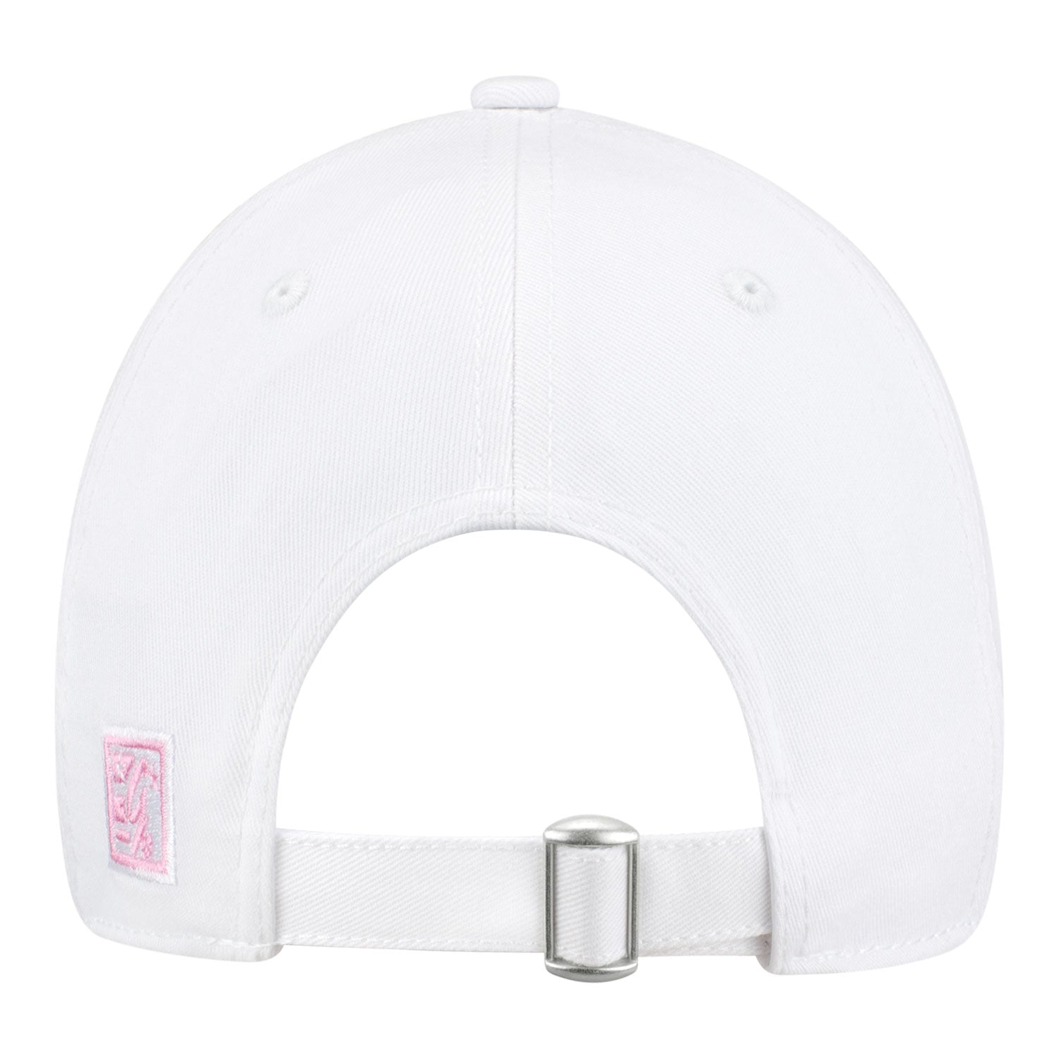 INDYCAR Girls Pink Floss Hat in White - Back View